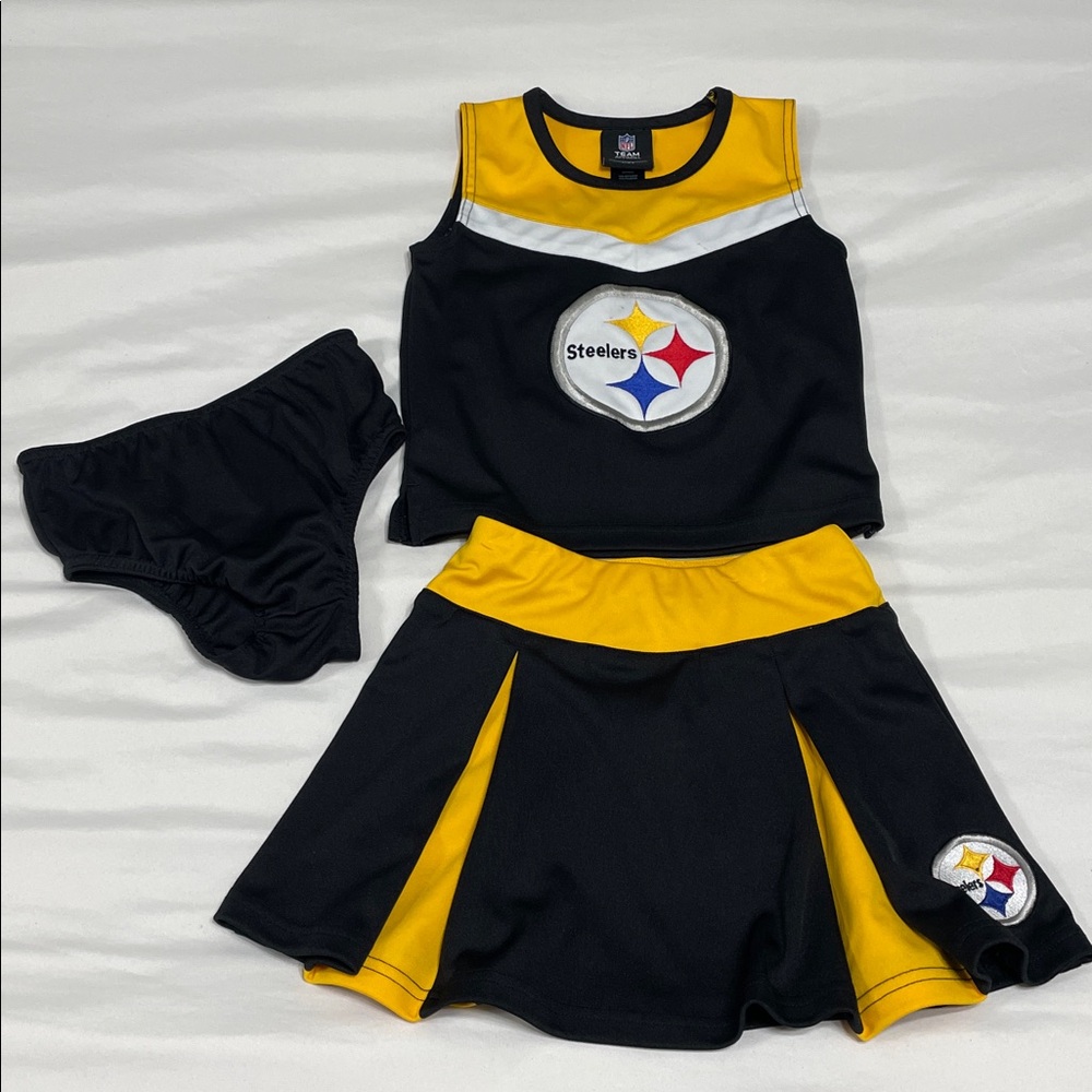 Official NFL Girls Steelers Cheerleading Costume